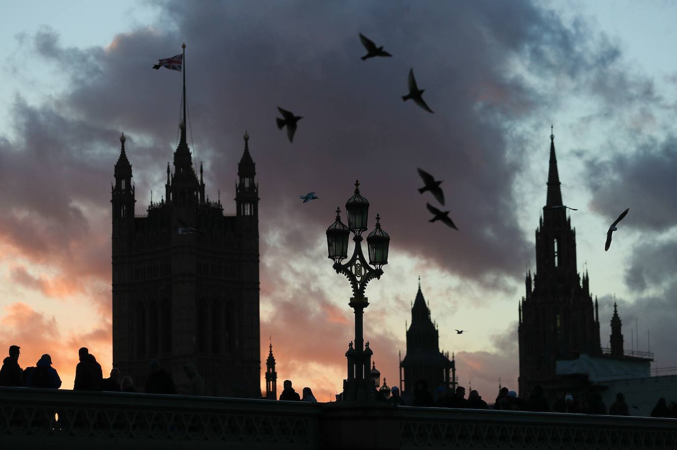 Imagen del Parlamento británico. 