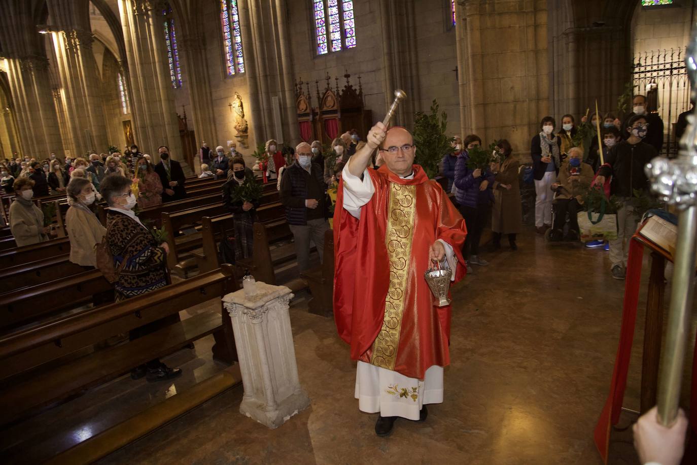 Misa de Domingo de Ramos en el Buen Pastor, este año