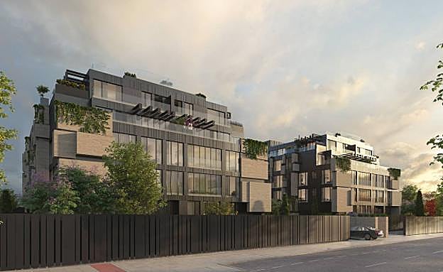 Recreación del complejo residencial de lujo donde se encuentra el ático de Tamara Falcó.