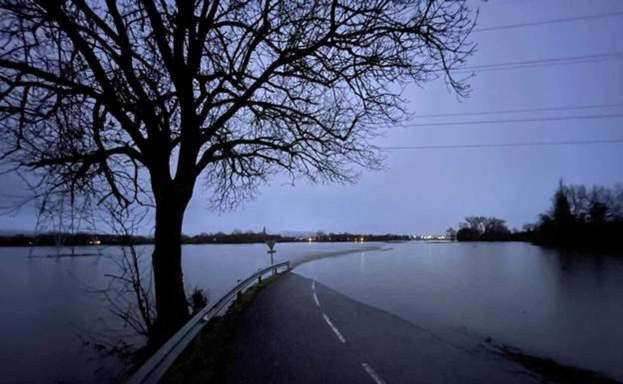 El tiempo en Álava: Vitoria amanece con el paraguas abierto y sin apenas rastro de la nieve