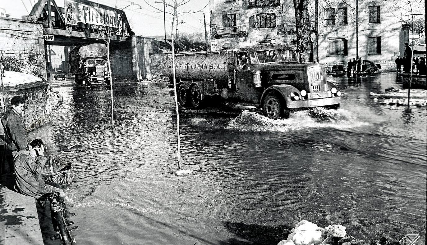 La inundación del barrio del Prado y la inauguración del Cine Astoria Palace