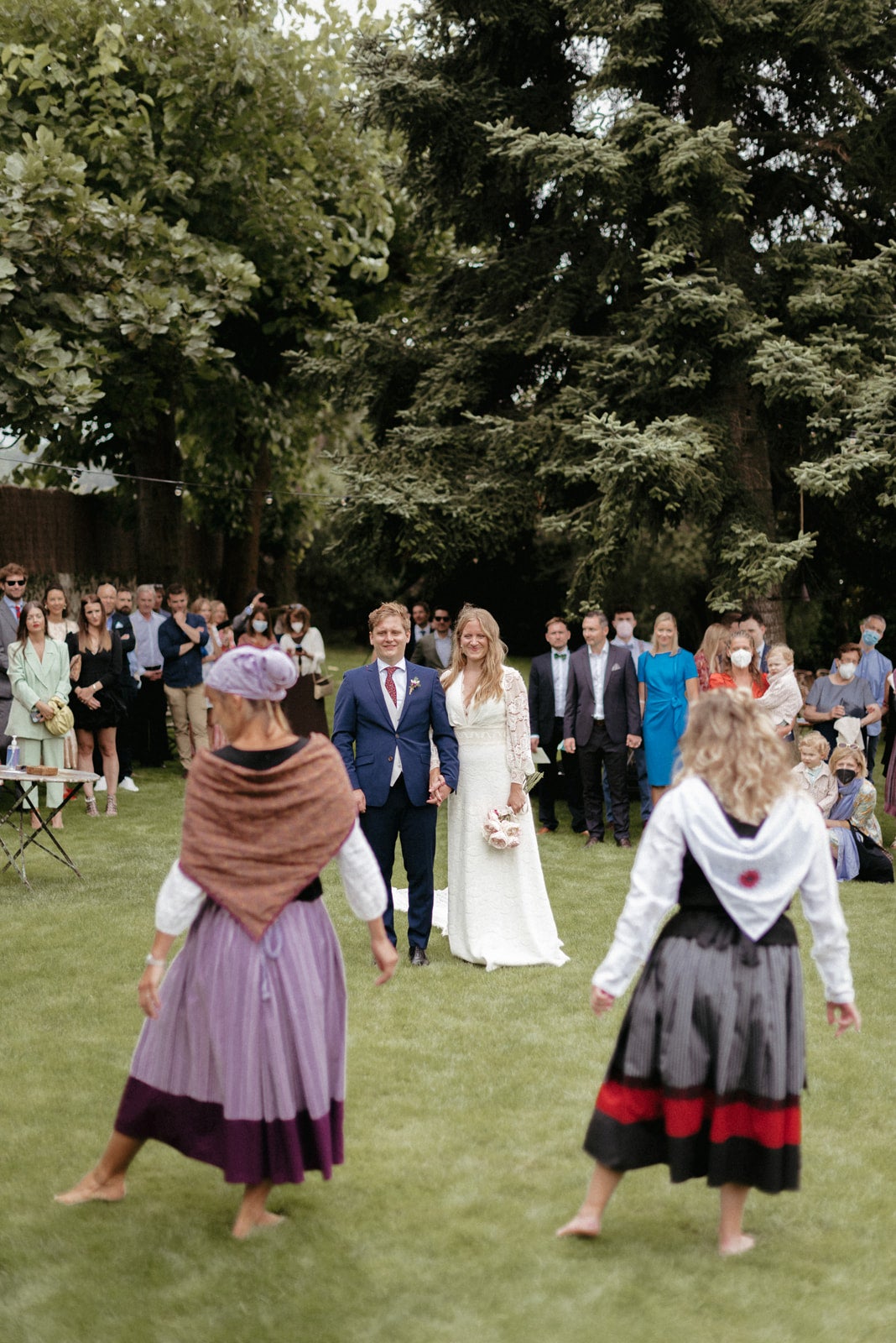 Fotos: Mitad vasca, mitad alemana: la boda de Mariel y Wolfgang en Berango