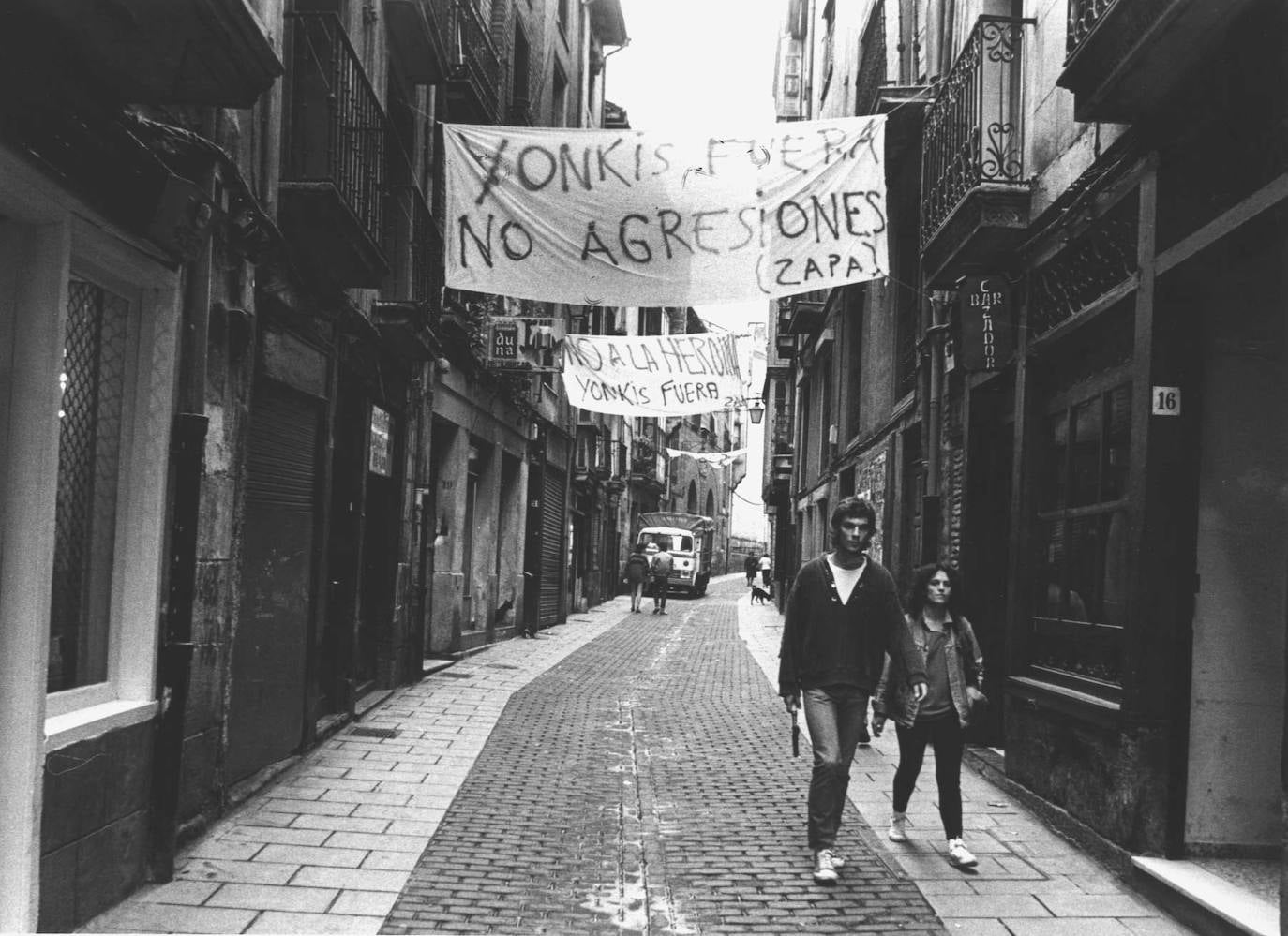 Fotos: Cuando la heroína reinaba en la calle en Euskadi