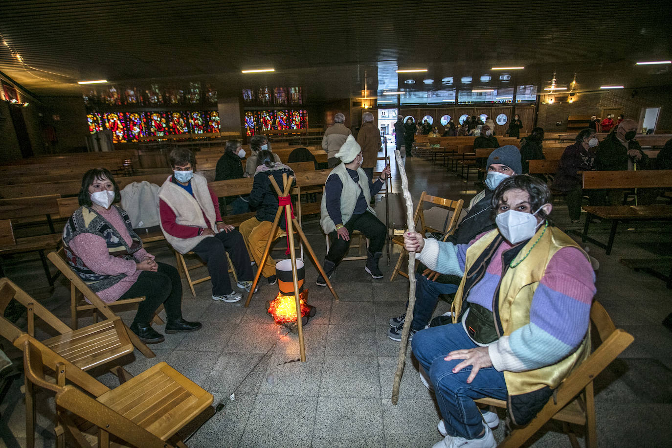 Fotos: Imágenes del Belén viviente de El Pilar