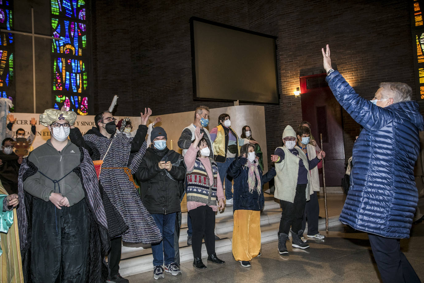 Fotos: Imágenes del Belén viviente de El Pilar