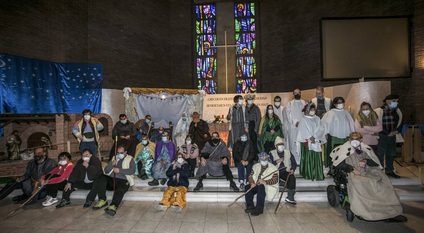 Fotos: Imágenes del Belén viviente de El Pilar