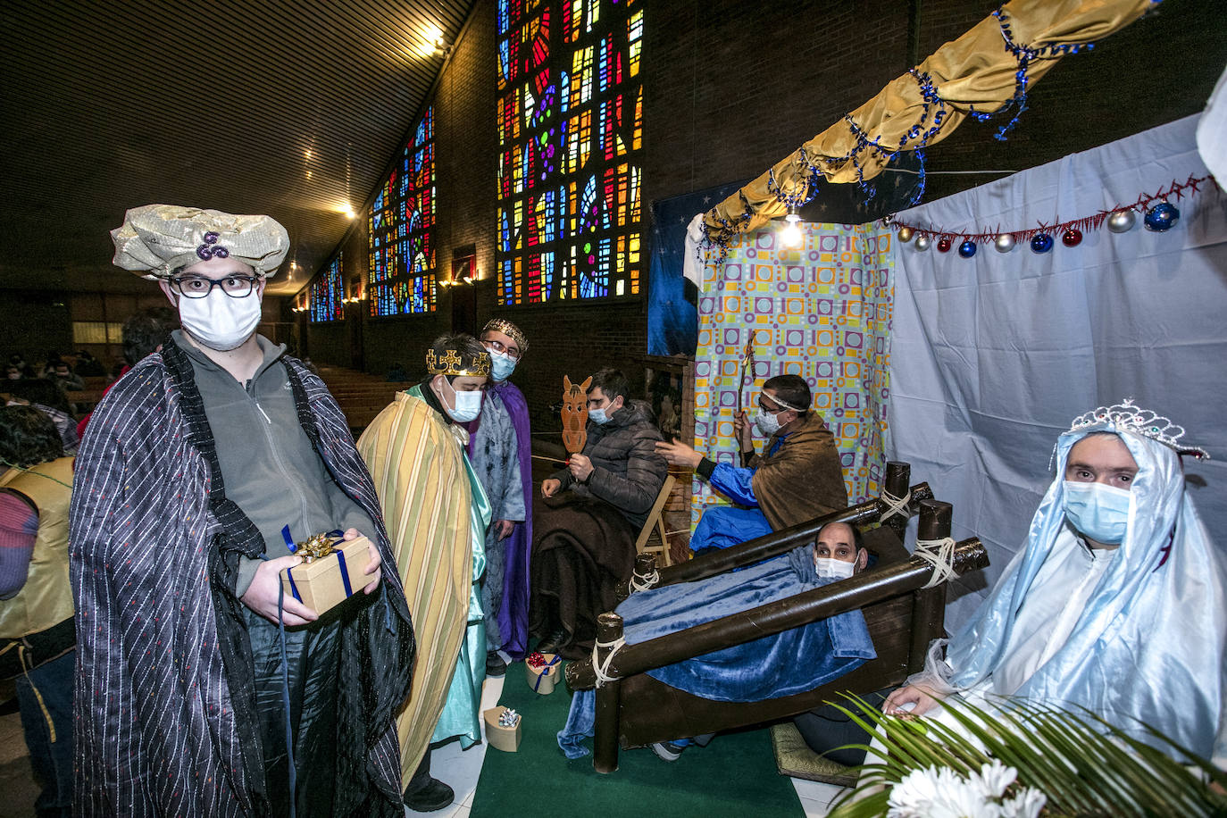 Fotos: Imágenes del Belén viviente de El Pilar