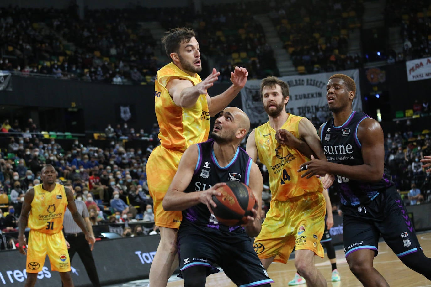 Fotos: El Bilbao Basket - Gran Canaria, en imágenes