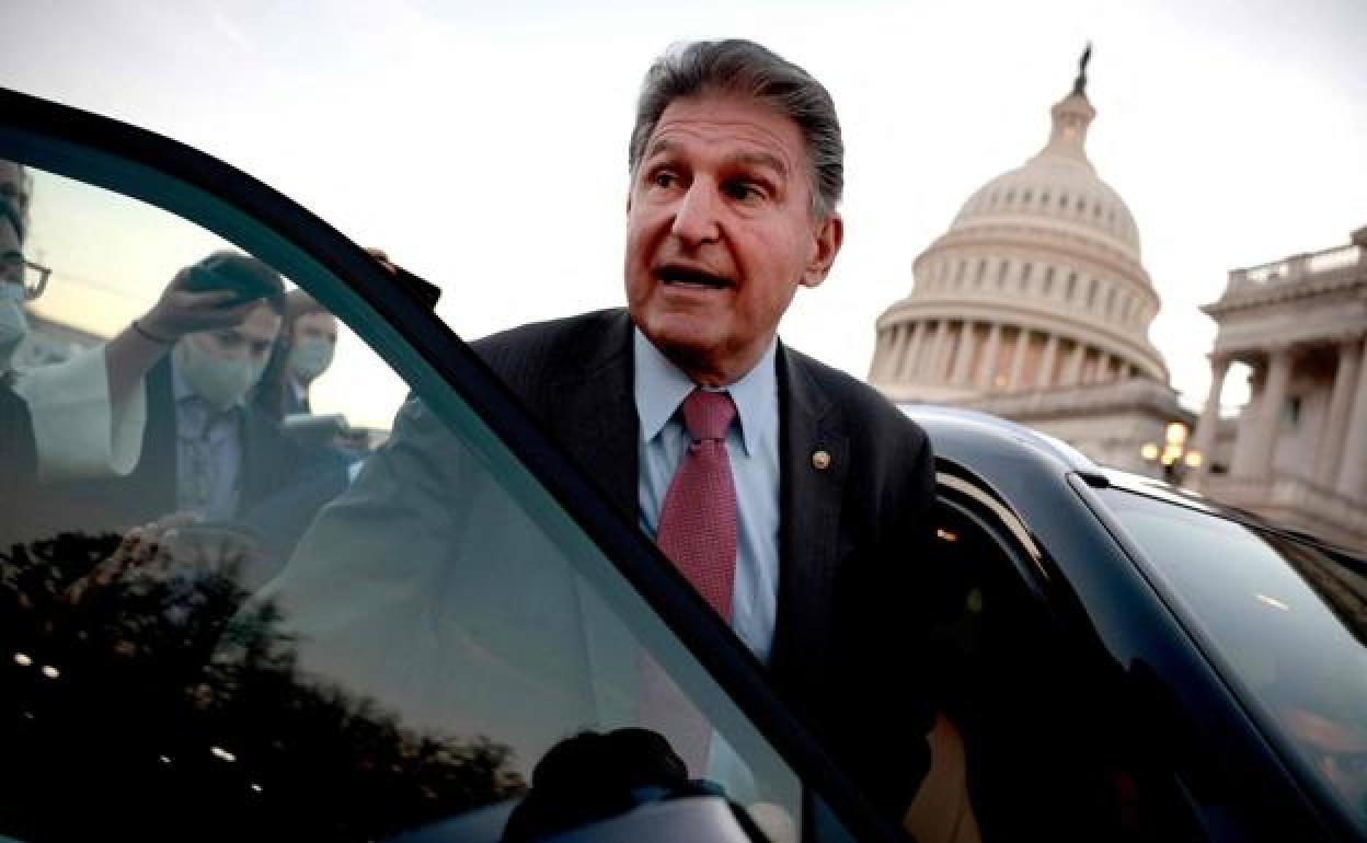 El senador demócrata, Joe Manchin. 