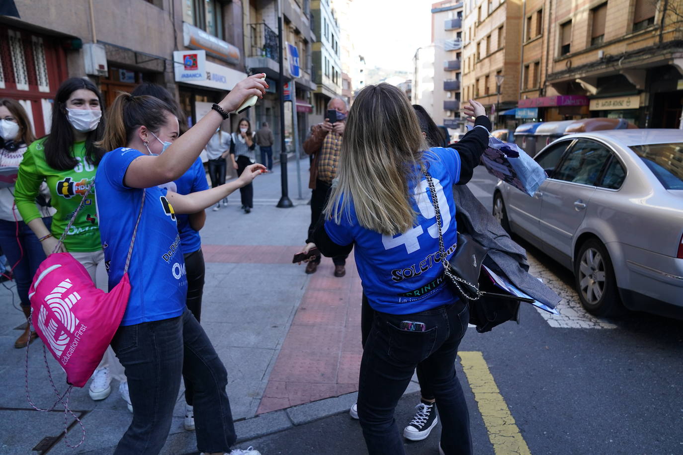 La locura se ha desatado en Basauri al conocerse que había tocado el segundo premio.