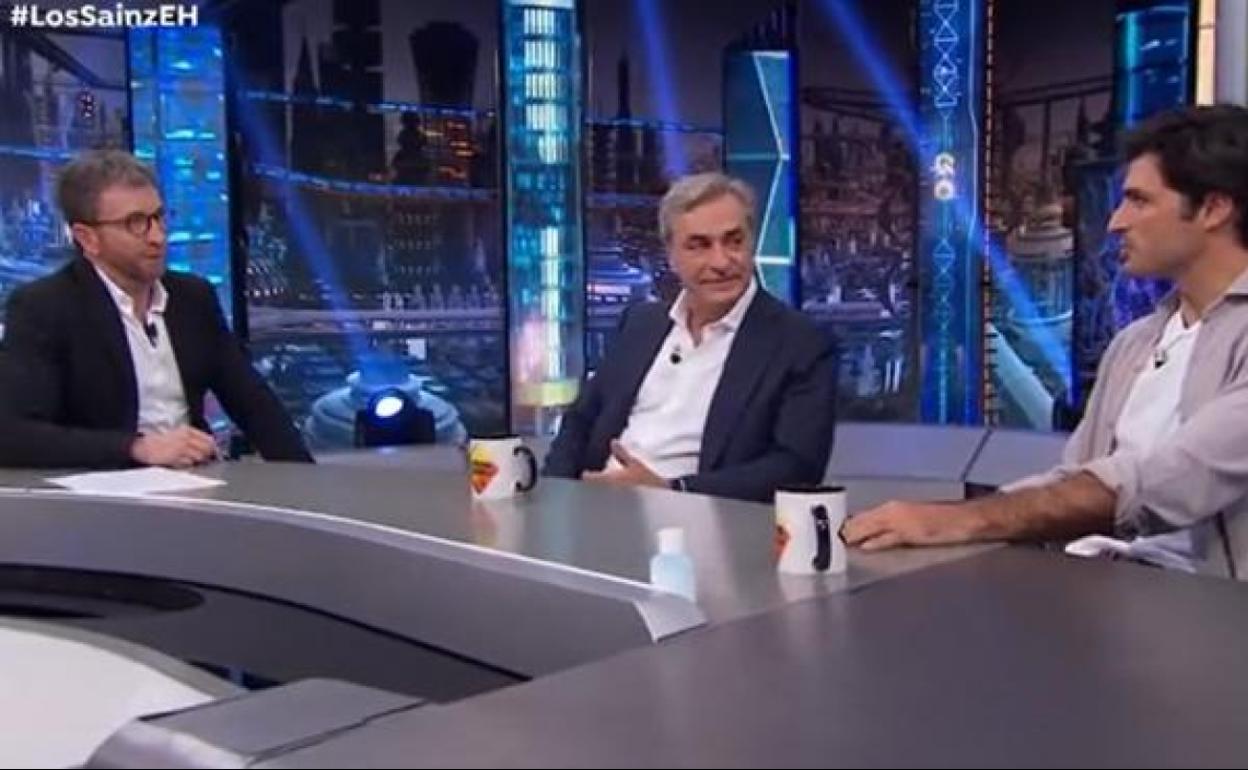 Carlos Sainz Jr. en 'El Hormiguero': «Con el mismo coche puedo vencer a Hamilton»