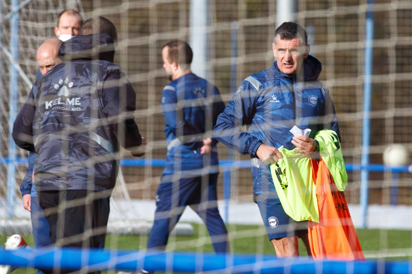 Fotos: Las primeras imágenes de Mendilibar como entrenador del Alavés