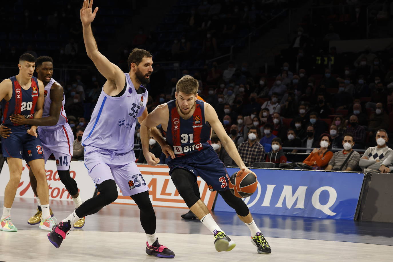 Fotos: Las mejores imágenes del Baskonia - Barça