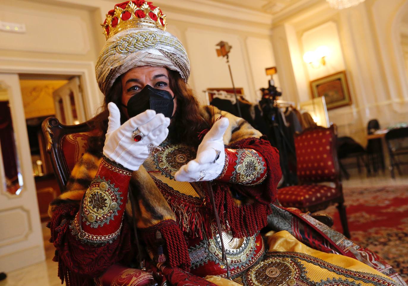 Fotos: Bilbao no tendrá cabalgata, pero los Reyes ya están aquí