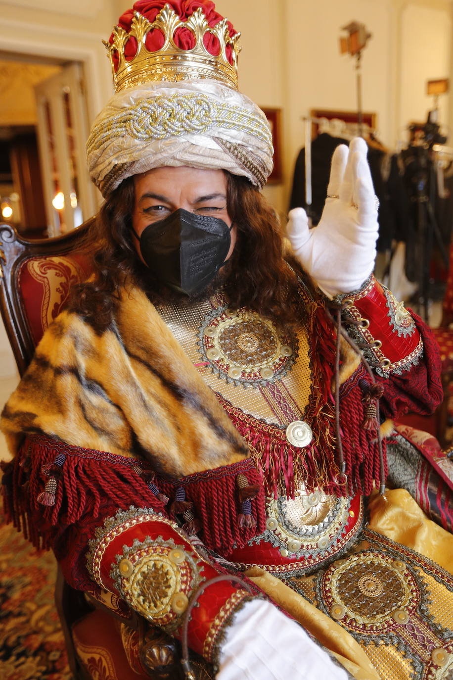 Fotos: Bilbao no tendrá cabalgata, pero los Reyes ya están aquí