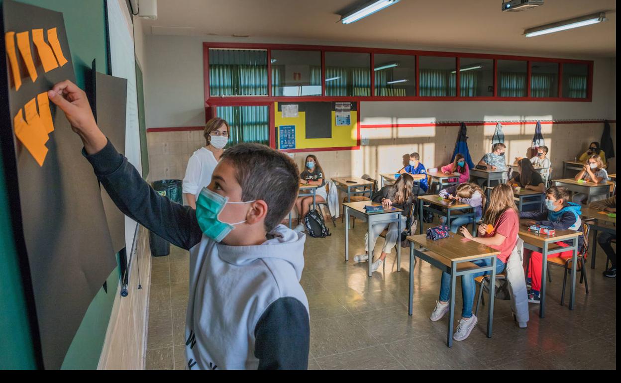 Sin competiciones deportivas y extraescolares en duda en la vuelta a las aulas en Euskadi
