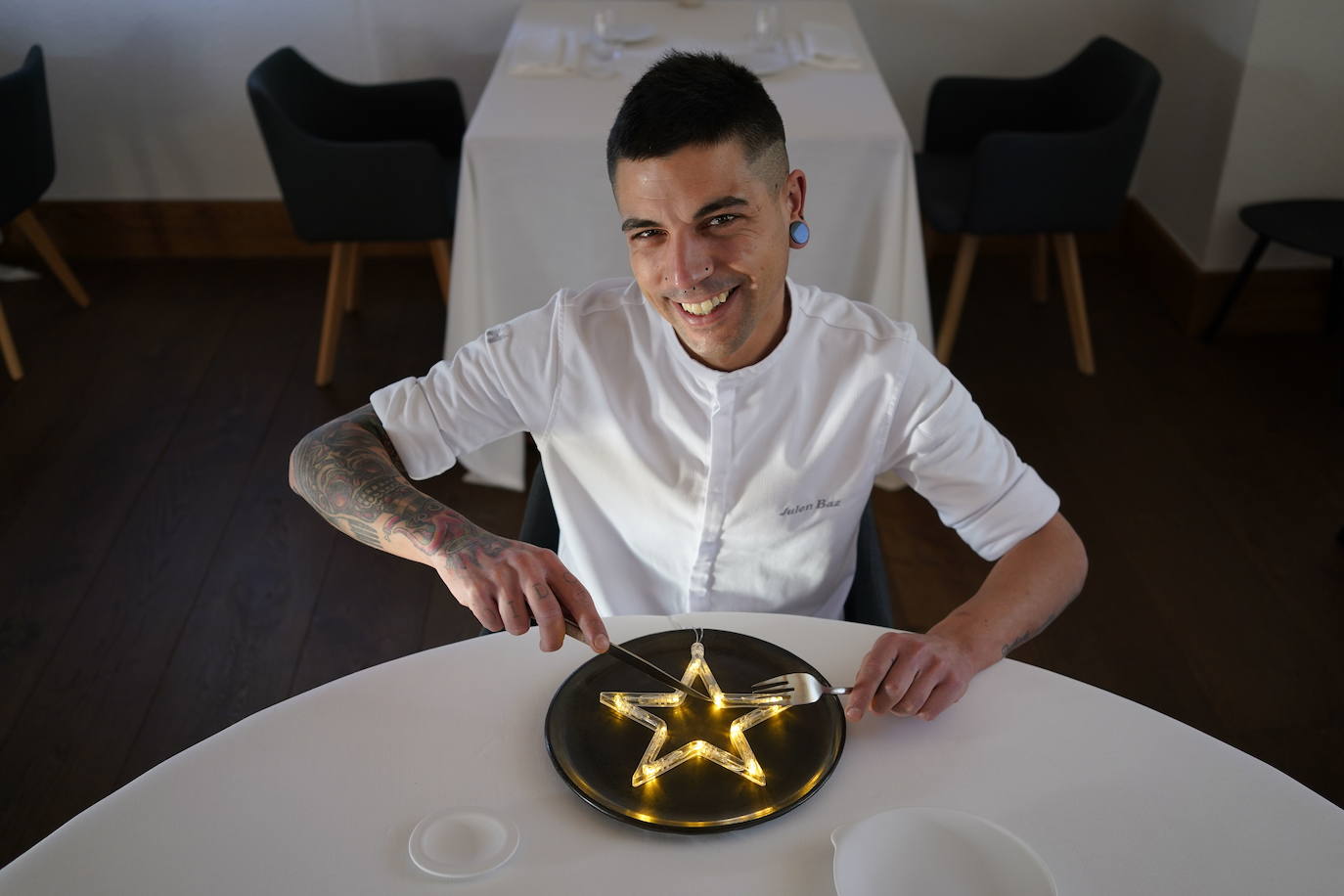 Fotos: Julen Baz, el chef que rescata recetas de los viejos caseríos