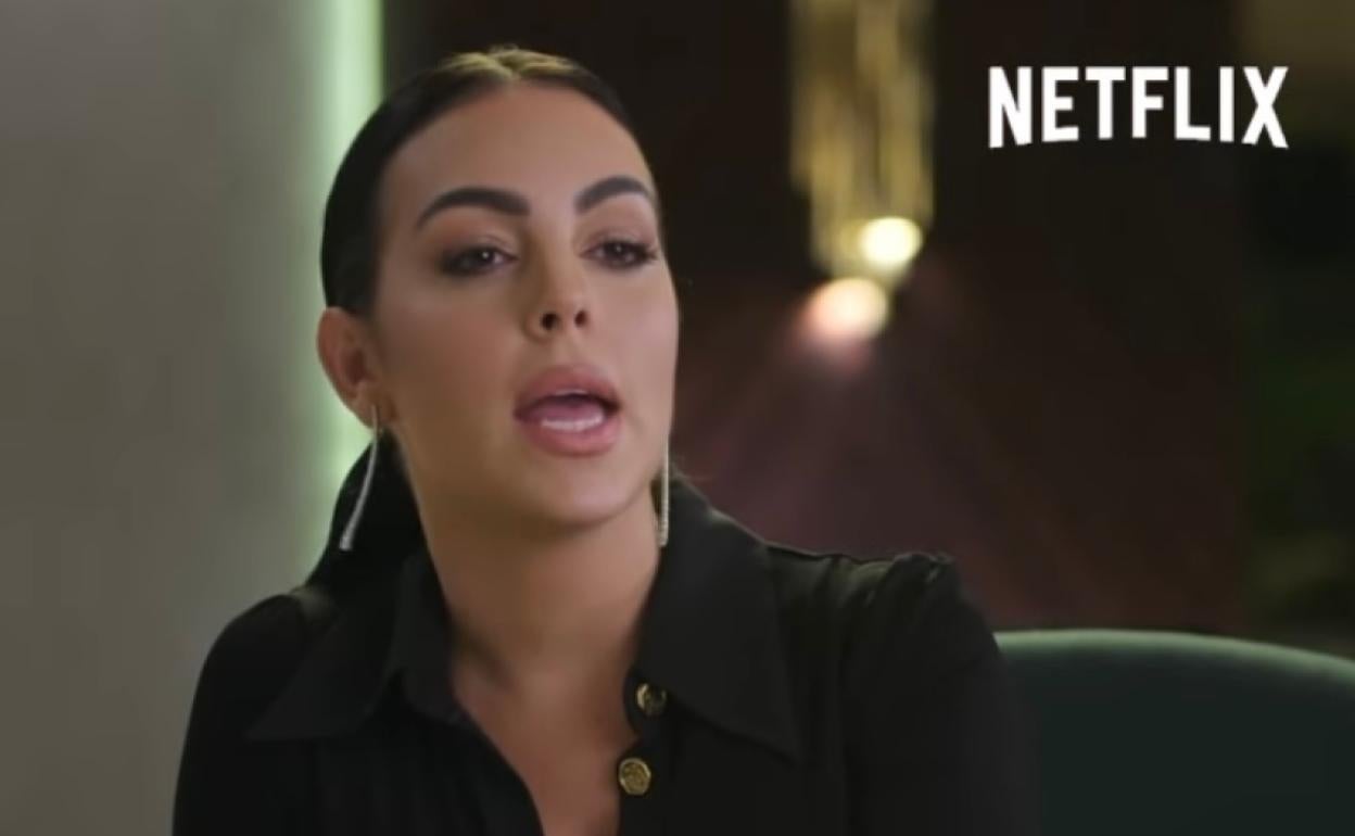 Georgina Rodríguez en su docuserie de Netflix.