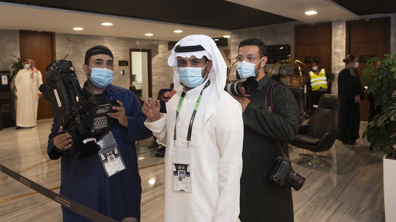 Fotos: Llega del Athletic a Arabia para disputar la Supercopa
