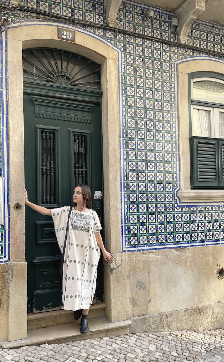 Fotos: Leyre, la portugaluja que traslada la tradición de las mujeres artesanas de México a este lado del charco