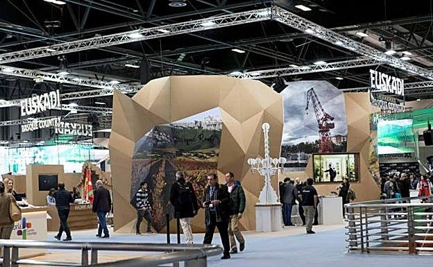 Stand de Euskadi en Fitur 2020. 