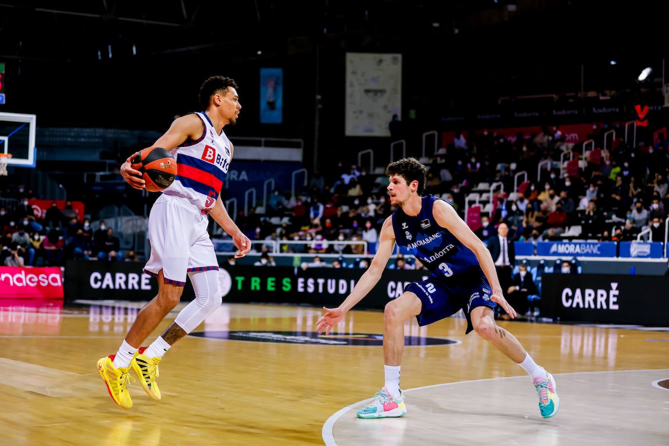 El uno a uno del Andorra - Baskonia: Baldwin, el mejor