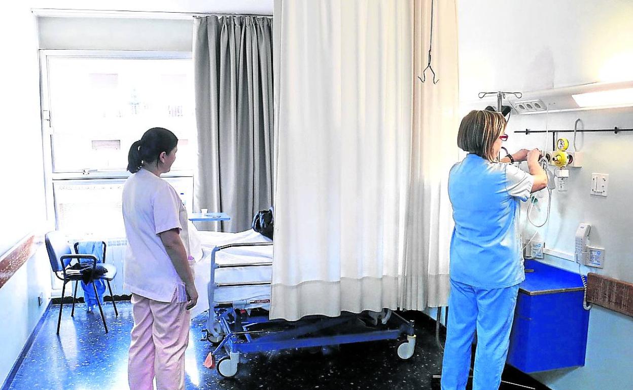 Santiago contará con habitaciones individuales de cuidados paliativos como esta. 