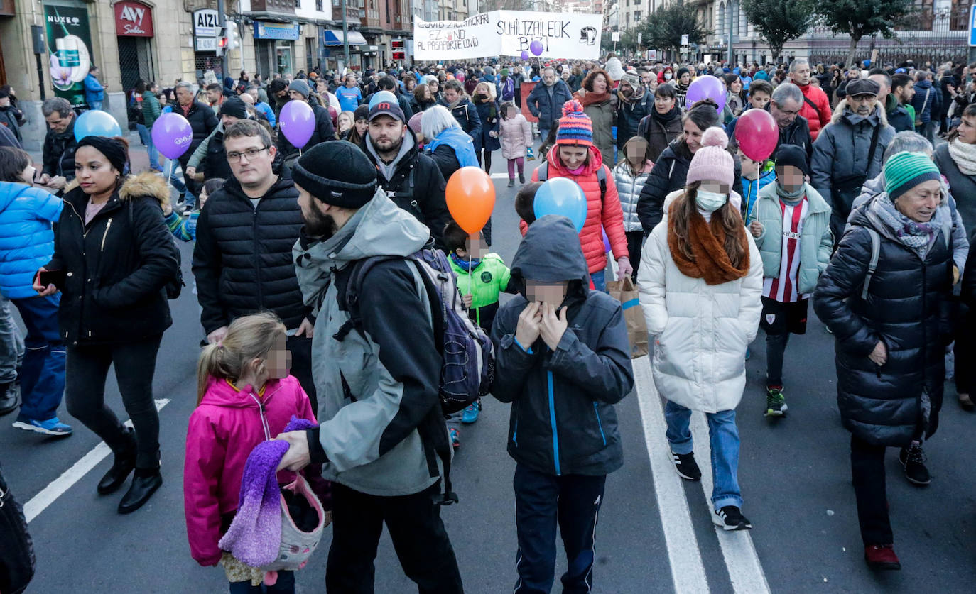 Fotos: Manifestación contra el pasaporte covid