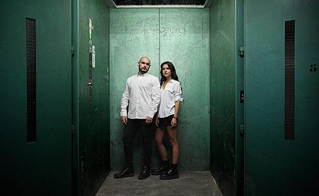 Markel Orozko y Claudia Hernández.