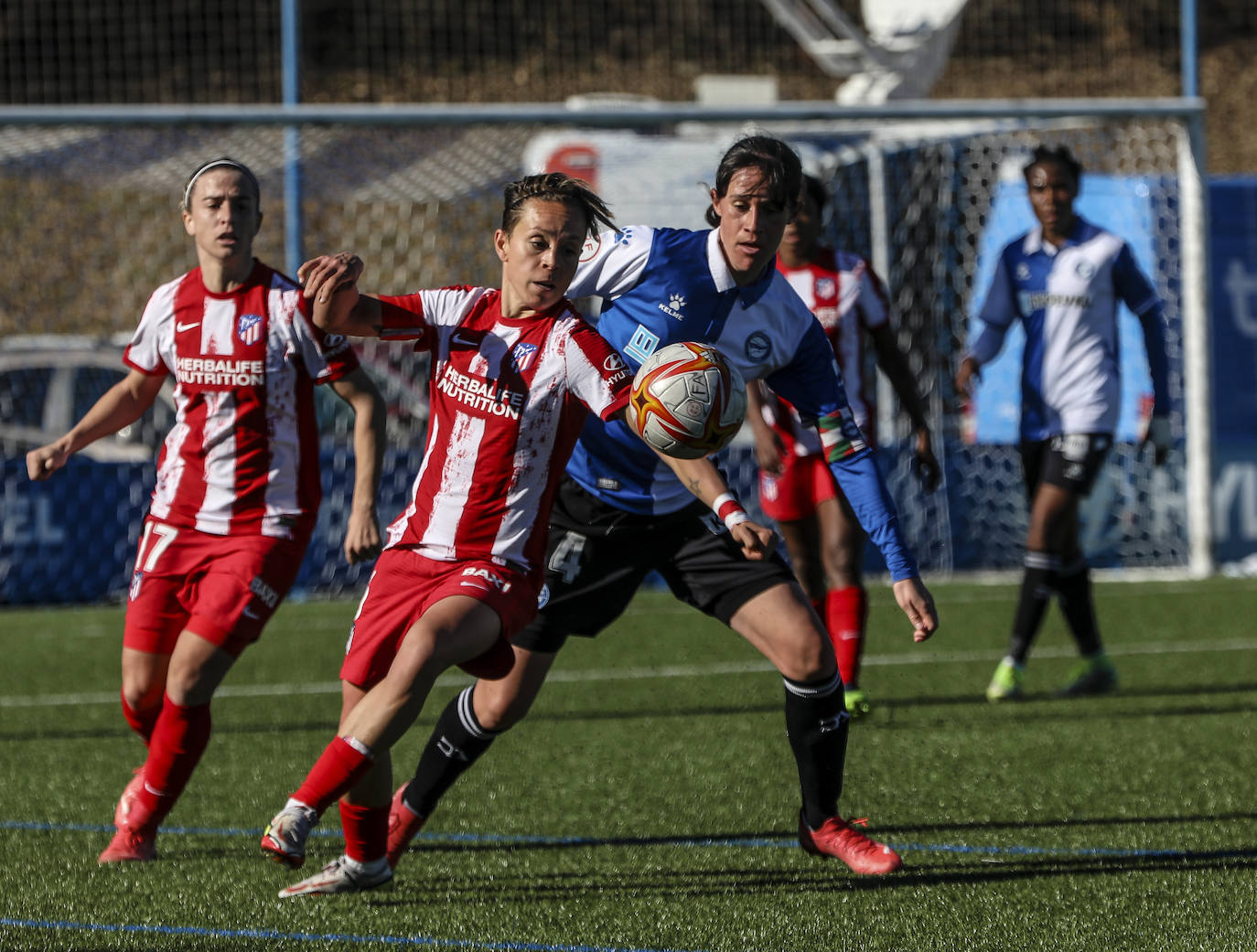 Fotos: Las mejores imágenes del Alavés Glorisas-Atlético