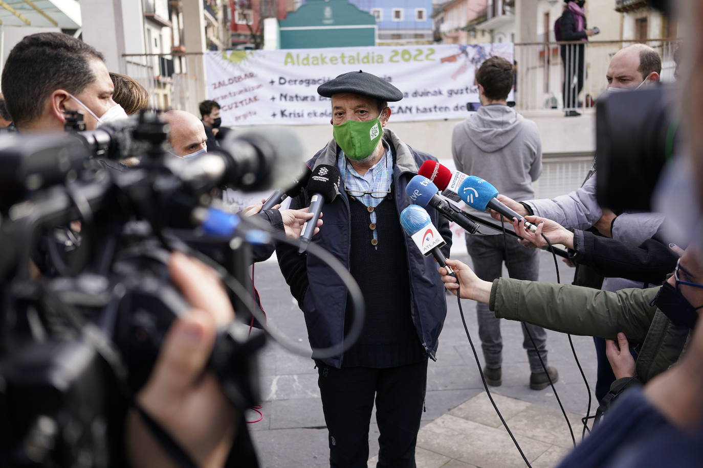 Fotos: Segundo aniversario del derrumbe de Zaldibar