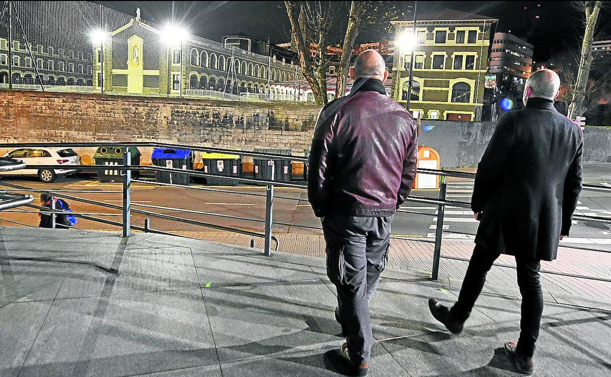 Dos de los antiguos alumnos del colegio Salesianos de Deusto que fueron víctimas de abusos. 