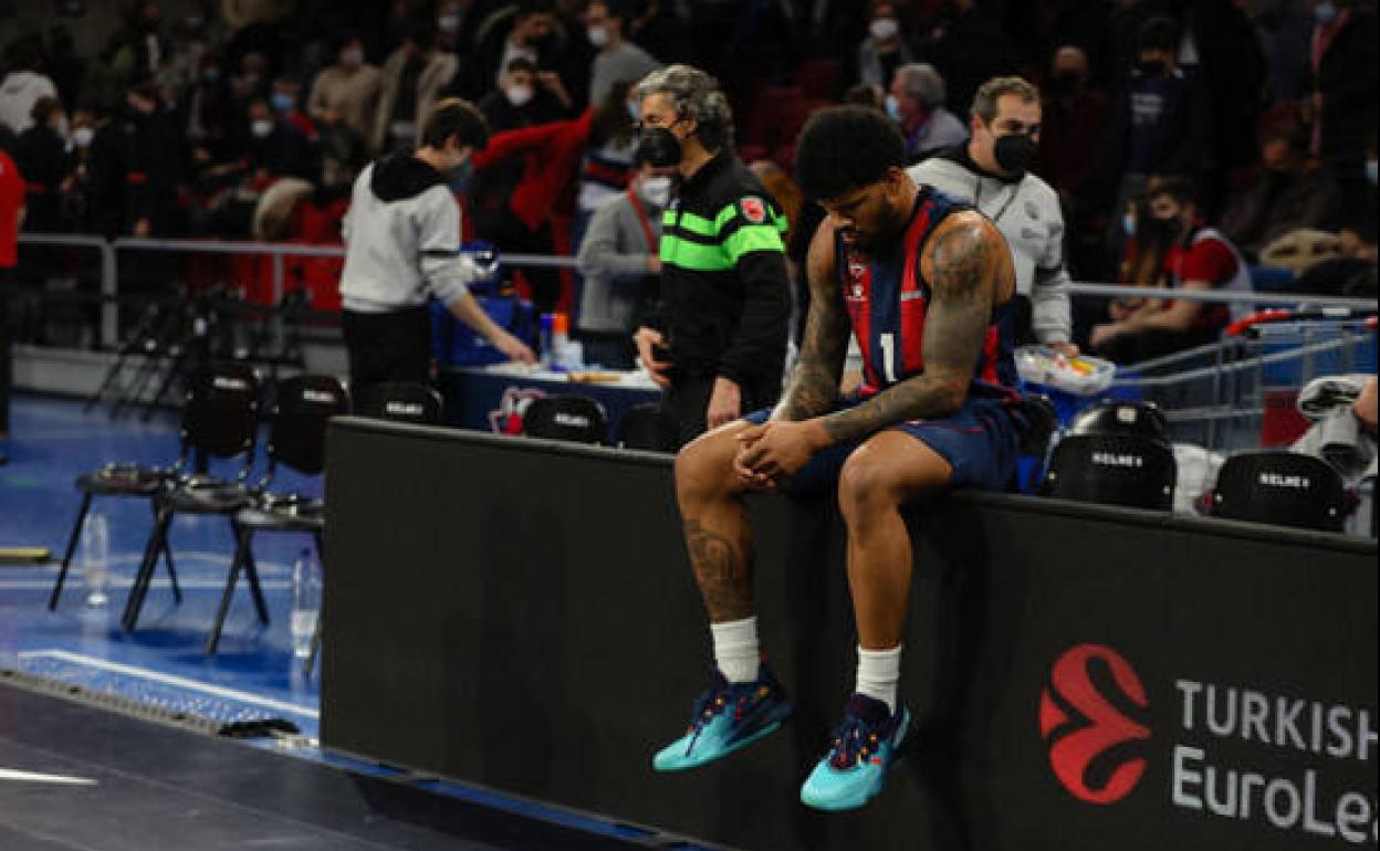 Lamar Peters, en el Buesa Arena.