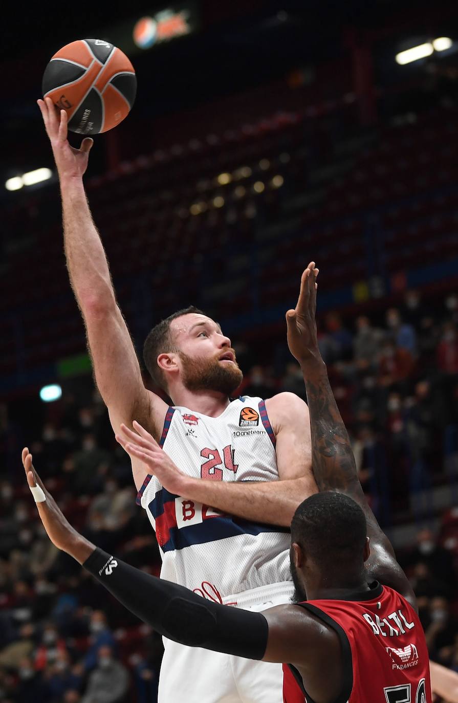 El uno a uno del Armani Milán - Baskonia: Costello, el mejor