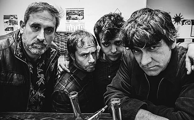 Jaime Marcos, Josean Valle, Lander Urgoiti y el líder Javier Marcos. 