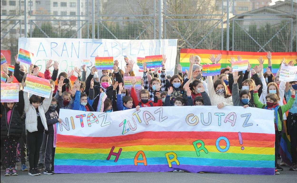 Los alumnos de Infantil y Primaria han pedido que ninguna agresión quede sin respuesta. 