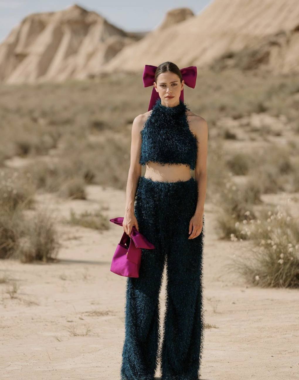 Fotos: Jone, la estudiante que está detrás del espectacular vestido con el que María Cerezuela ganó el Goya