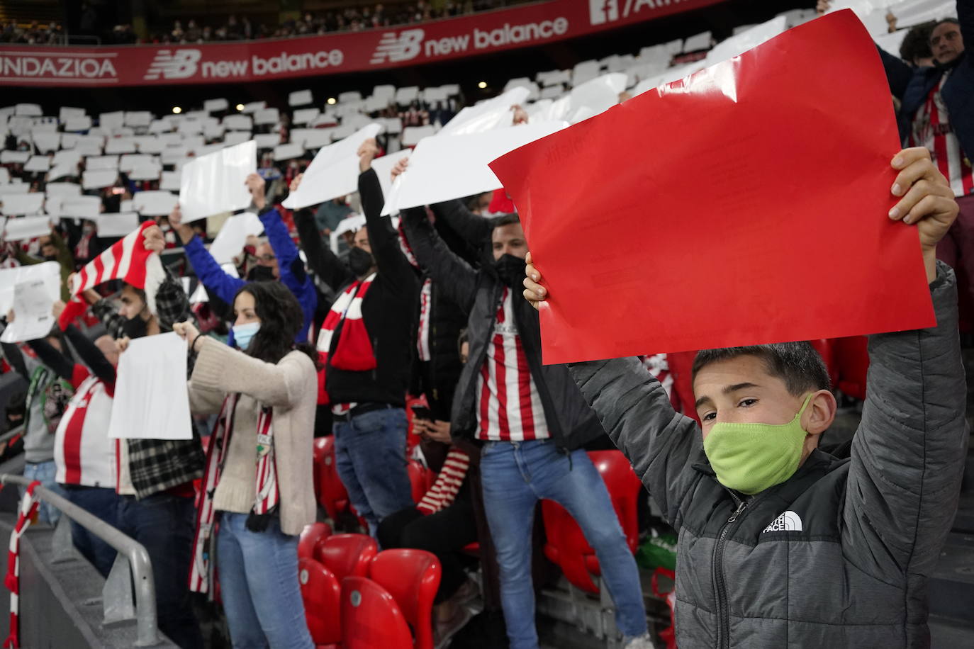 Fotos: Las imágenes del Athletic-Real Sociedad