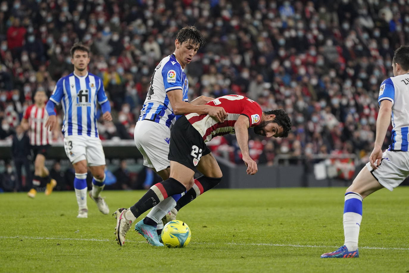 Fotos: Las imágenes del Athletic-Real Sociedad