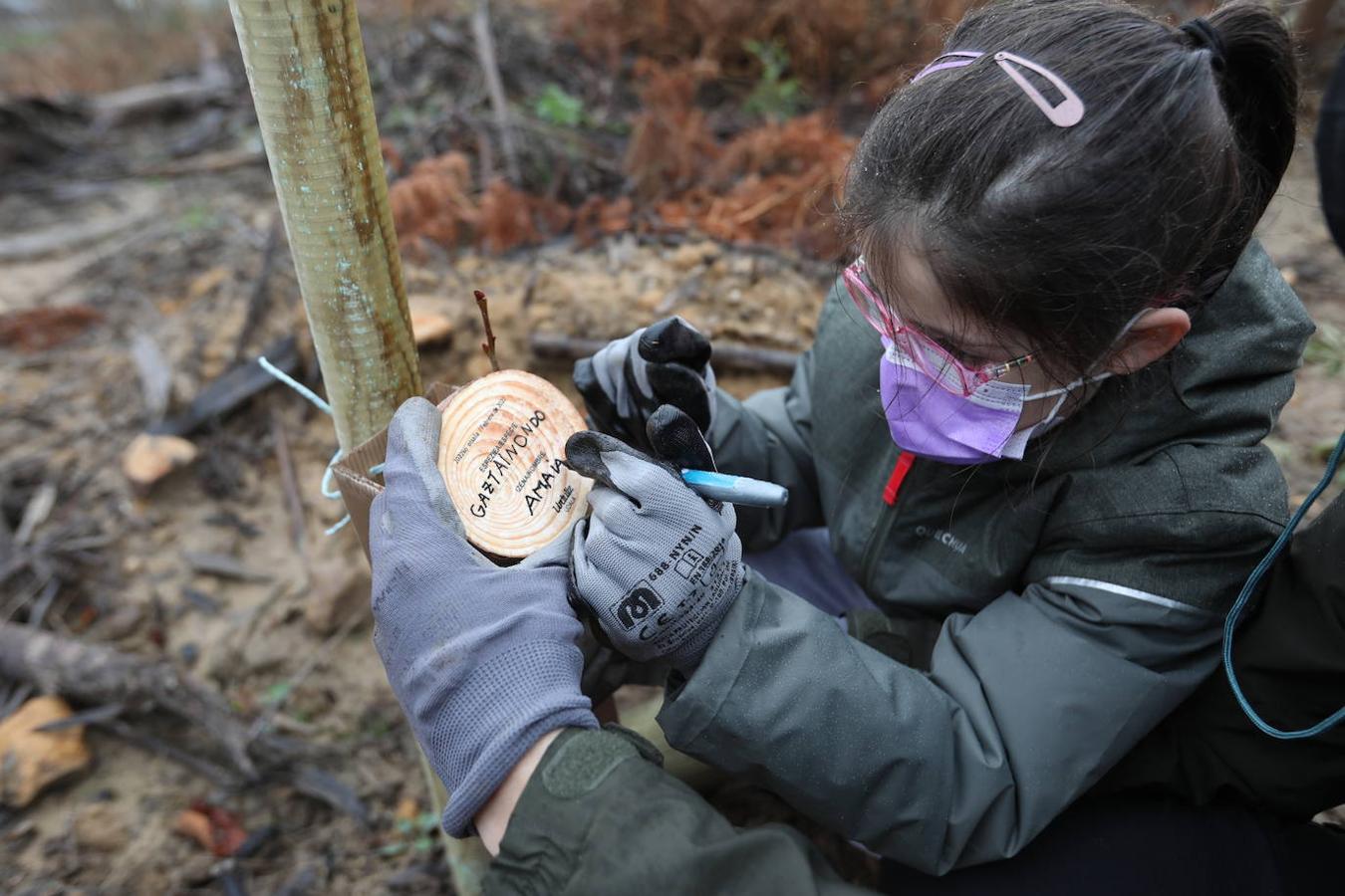 Fotos: Un ejemplo ecológico para los más pequeños de Urduliz