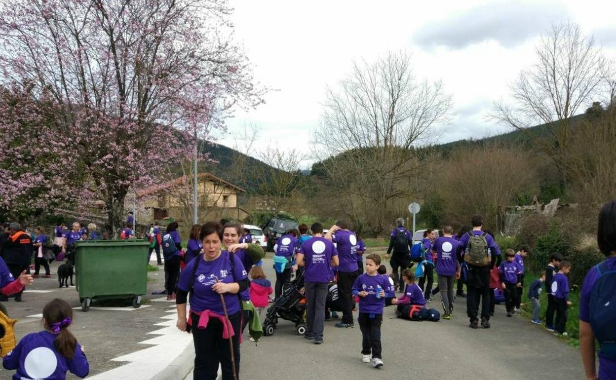 La marcha por la igualdad de Ayala se celebrará este año por tercera vez. 