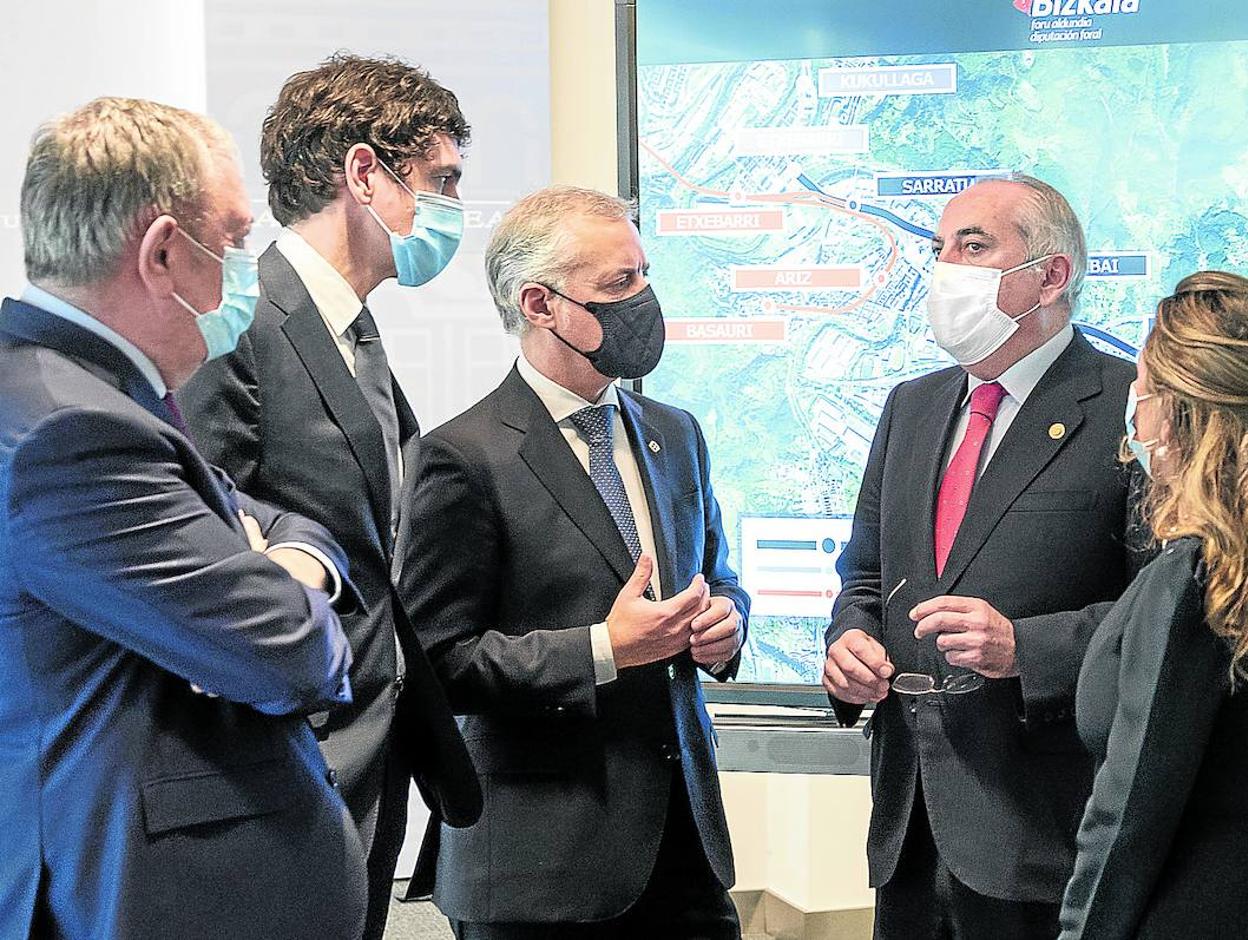 Metro a Galdakao: Las instituciones asumen el proyecto de los vecinos para llevar el metro a Galdakao en 2027