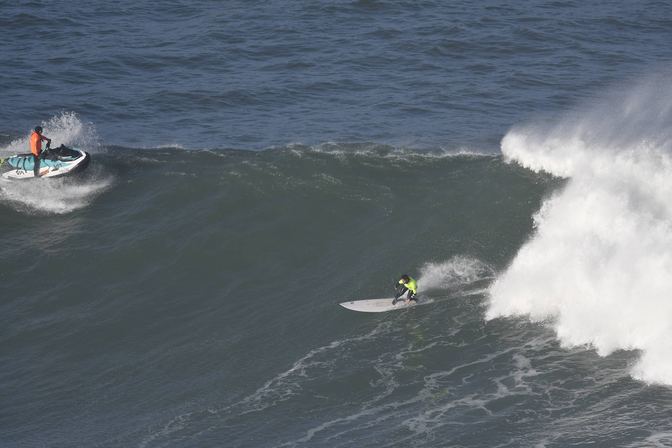 Fotos: Espectáculo en el campeonato de surf Punta Galea Challenge de Getxo