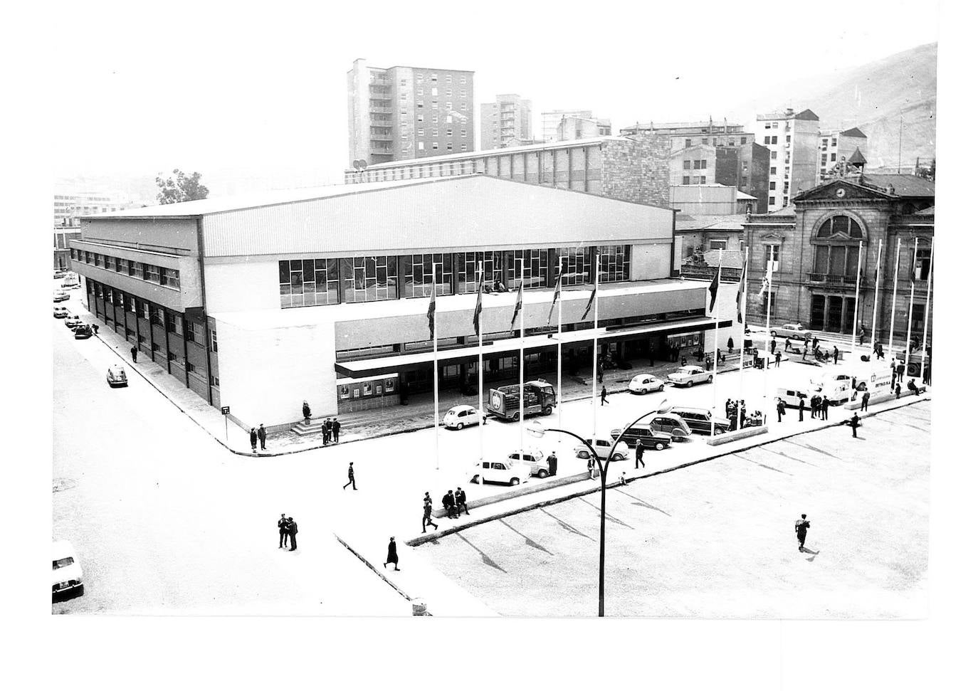 Imagen del año de su inauguración, en 1967