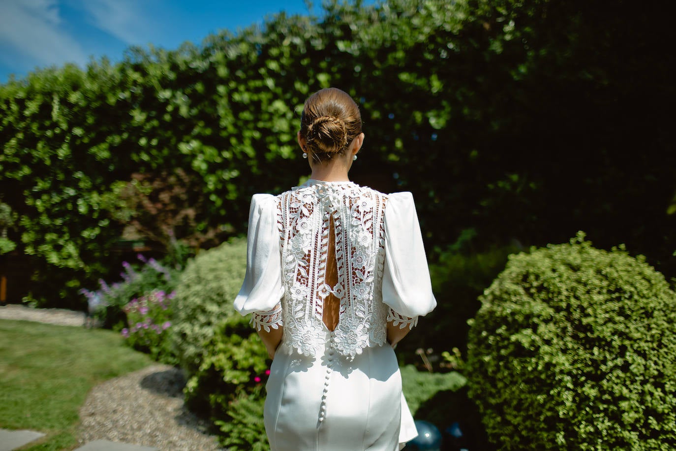 Fotos: Pati, la novia de Getxo que quiso ser &#039;sexy&#039; y elegante en su boda