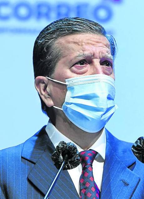 Imagen - El presidente de EL CORREO, Enrique de Ybarra, durante su intervención.