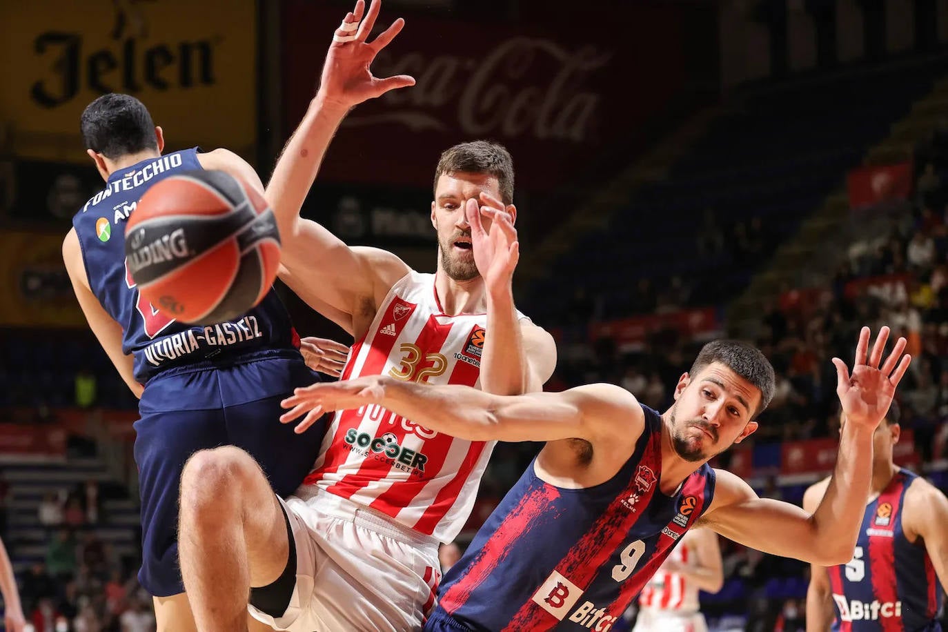 Fotos: Estrella Roja - Baskonia, en imágenes