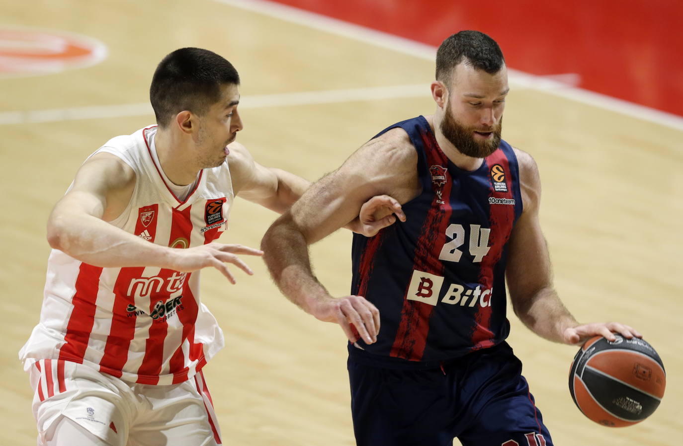 Fotos: Estrella Roja - Baskonia, en imágenes