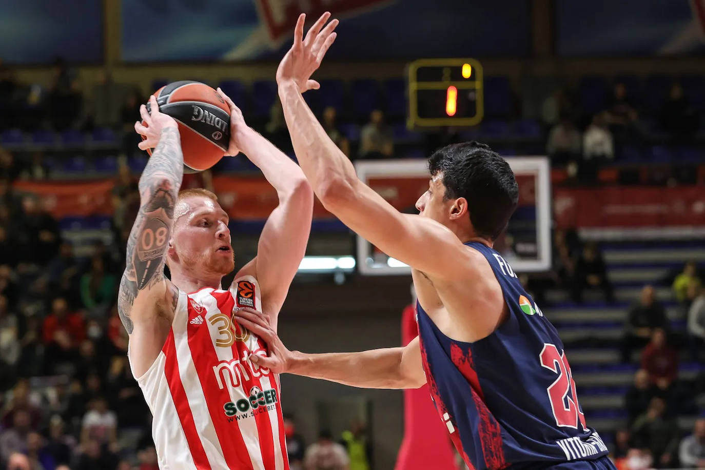 Fotos: Estrella Roja - Baskonia, en imágenes