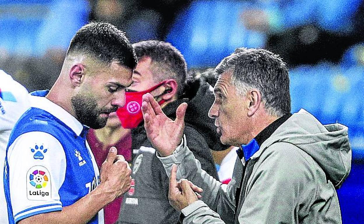 Mendilibar: «Debemos seguir así, este es el camino»